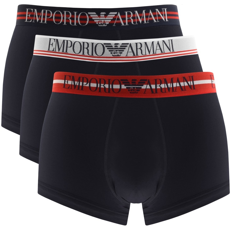 Alternative Image for ProductEmporio Armani Underwear 3 Pack Boxer Trunks1
